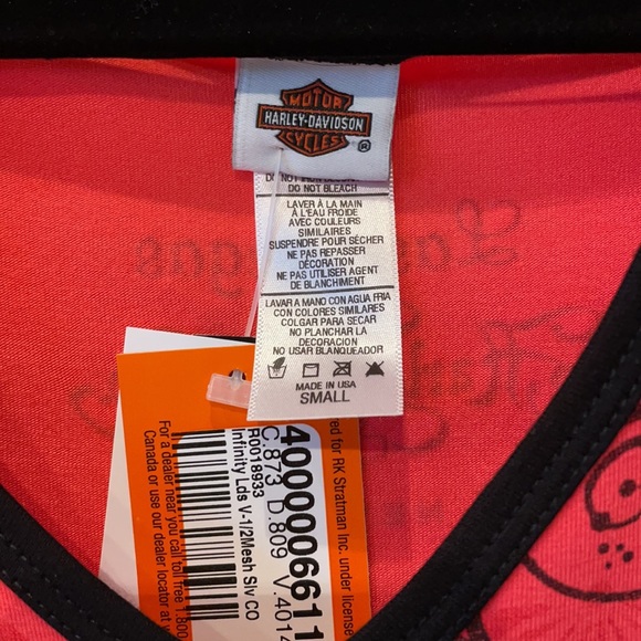 NWT Harley Davidson Infinity Lady’s 1/2” Mesh Sleeve Size S - Picture 4 of 10